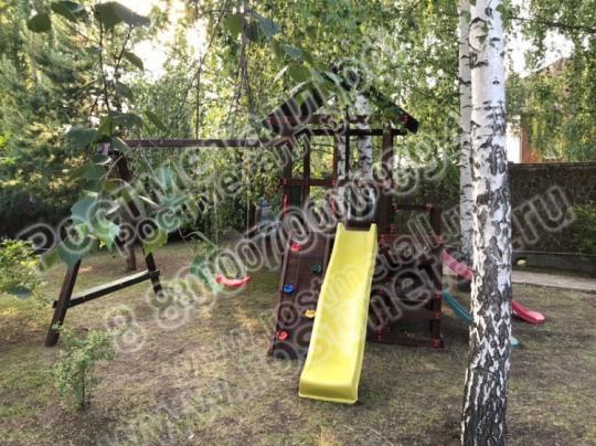 Фото 2 Детский игровой комплекс Сибирика с 2-я горками, г.Таганрог 2022